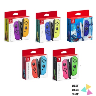 Joy Con Controllers Nintendo Switch  จอยคอน นอนเทนโด (มีหลายสีให้เลือก) (ของแท้ 100%) (ของใหม่ มือ1) Joy-con nintendo