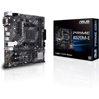 MAINBOARD (เมนบอร์ด) AM4 ASUS PRIME A520M-E Warranty 3 - Y