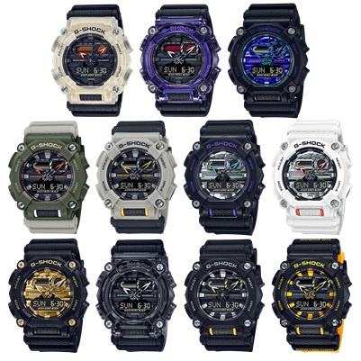 G-Shock GA-900 Series GA-900-1A,GA-900-2A,GA-900-4A,GA-900A-1A9,GA-900C-1A4,GA-900E-1A3,GA-900