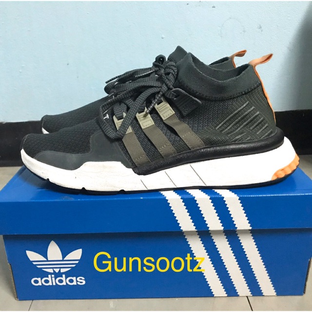 รองเท้า Adidas ของแท้100% รุ่น EQT SUPPORT MID ADV PRIMEKNIT มือสอง