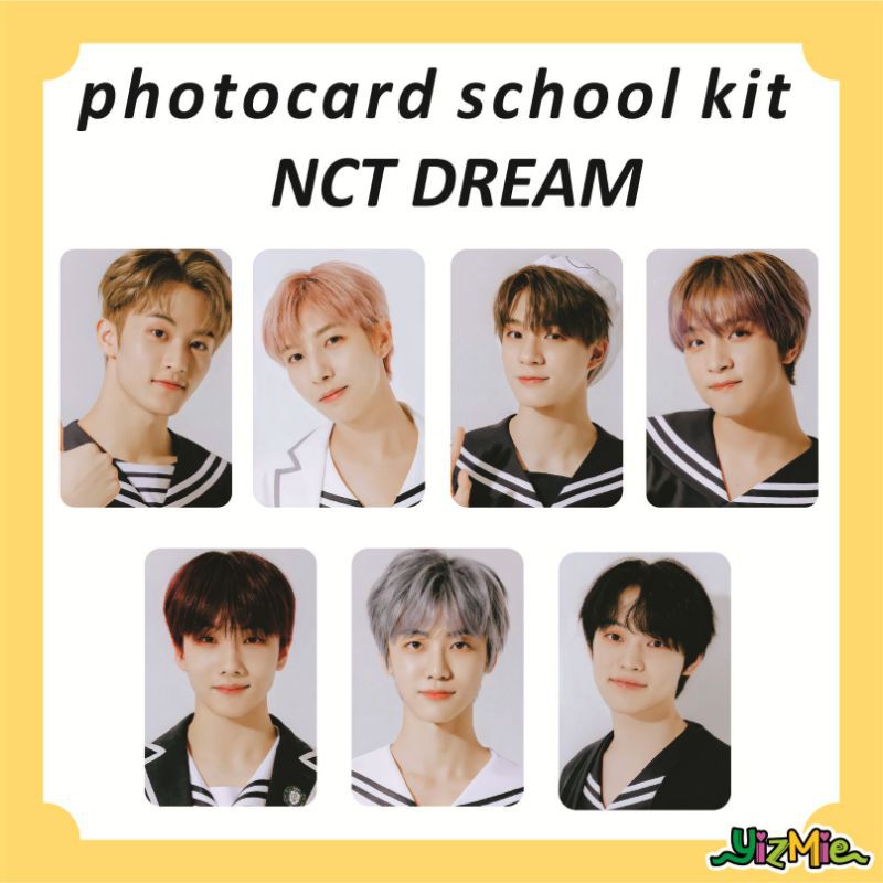 (คุณภาพระดับพรีเมียม), Photocard NCT DREAM Special School kit 2021 By Yizumi