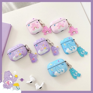 Cute Cartoon AirPods Pro Case Care Bear Rainbow Bears Candy Bear AirPods 1 2 3Cover Soft case