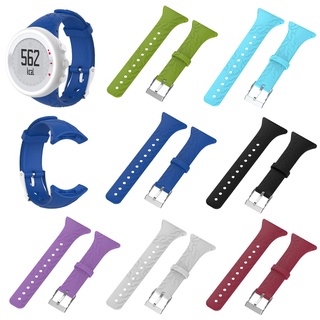 สายนาฬิกาข้อมือซิลิโคน แบบเปลี่ยน สําหรับ SUUNTO M1 M2 M4 M5 M Series H9 Sport Watch