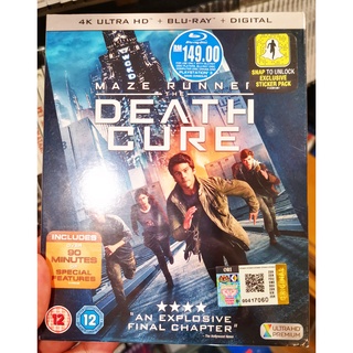 Maze Runner: The Death Cure 4K UHD Blu-ray ENG ไม่มีไทย