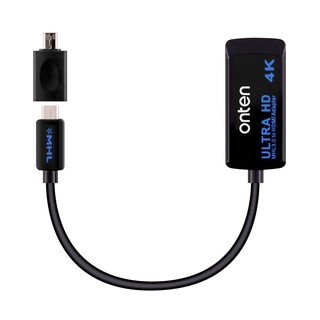 Onten OTN-3260 สาย MHL 4K HDTV micro USB to HDMI สำหรับต่อสมาร์ทโฟน เเท็บเล็ตออกทีวี