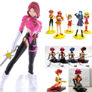 (แท้/มือ1/สีพิเศษ) FiguAx Cutie Honey Gashapon Metal Finish Variant Figure,Kisaragi มหัศจรรย์สาวน้อย คิวตี้ฮันนี่