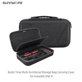 Sunnylife ONE RS / ONE R Bullet Time Multi-functional Carrying Case Storage Bag for Insta360 ONE R / ONE RS