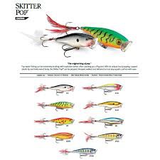 RAPALA SKITTER POP SP 05 & SP 07 สุดยอดน้ําล่อ