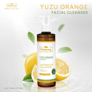 Plantnery Yuzu Orange Facial Cleanser 250 ml เจลล้างหน้า ส้มยูซุ วิตามินซีเข้มข้น ล้างหน้าสะอาดหมดจด เผยผิวกระจ่างใส XvL