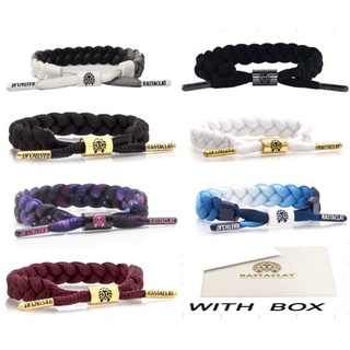 (with box)Men Woman  Reflective  Wristband Lightweight  กําไลข้อมือ Couples rastaclat สร้อยข้อมือ Bracelet