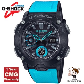 Casio G-Shock รุ่นคาร์บอน GA-2000-1A2DR ของแท้ 💯% ประกันศูนย์ CMG นาฬิกาเหมาะสำหรับผู้หญิงและผู้ชาย รุ่นใหม่ล่าสุด