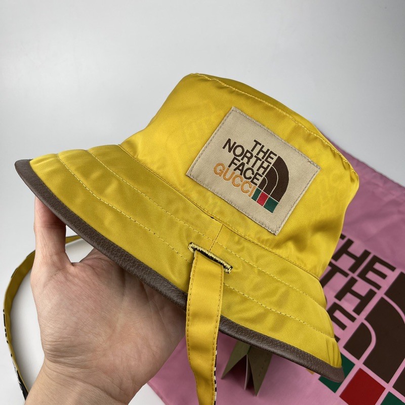 New Gucci The North Face X Self Tie Bucket Hat 65 700
