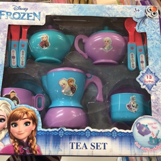 ชุดจิบชา frozen tea set ของเด็กเล่น โฟรเซ่น