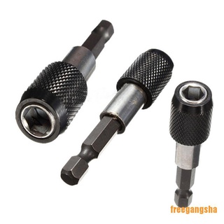 [FREGA] 1/4" 60mm Hex Shank Magnetic Quick Release Screwdriver Bit Drill Holder Tools  NGSHA