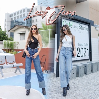 กางเกงยีนส์รุ่น Lessy Jeans Double Leg