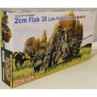 โมเดลประกอบ Dragon Models 1/35 DRA6546 2cm FLAK 38 LATE PRODUCTION