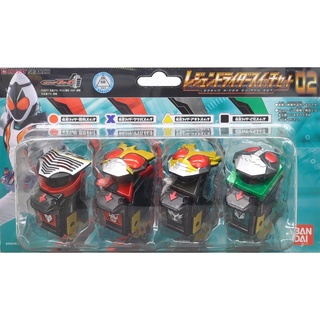 SALE ‼️ ของเล่นไรเดอร์ โฟเซ่ Kamen Rider Fourze - Legend Rider Switch Set 02