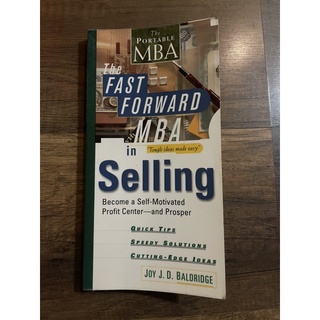 หนังสือ The fast forward MBA in selling มือสอง