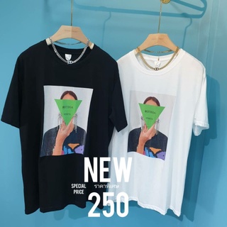 🇰🇷New! 😎 เสื้อยืดแนวสตรีท ส่งฟรี ผ้าคอตตอล นิ่ม อก42-44นิ้ว 😍🤟