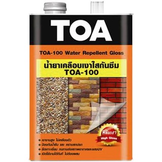 FREE HOME น้ำยาเคลือบเงา TOA A100 1 แกลลอน น้ำยาเคลือบหิน เคลือบหิน