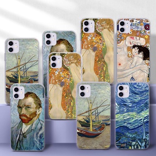 เคสโทรศัพท์มือถือแบบนิ่ม ลาย Kiss Gustav Klimt Van Gogh 182C สําหรับ Samsung S20 Fe Lite S21 S30 Plus A02 M02 A12 Note 20 Ultra