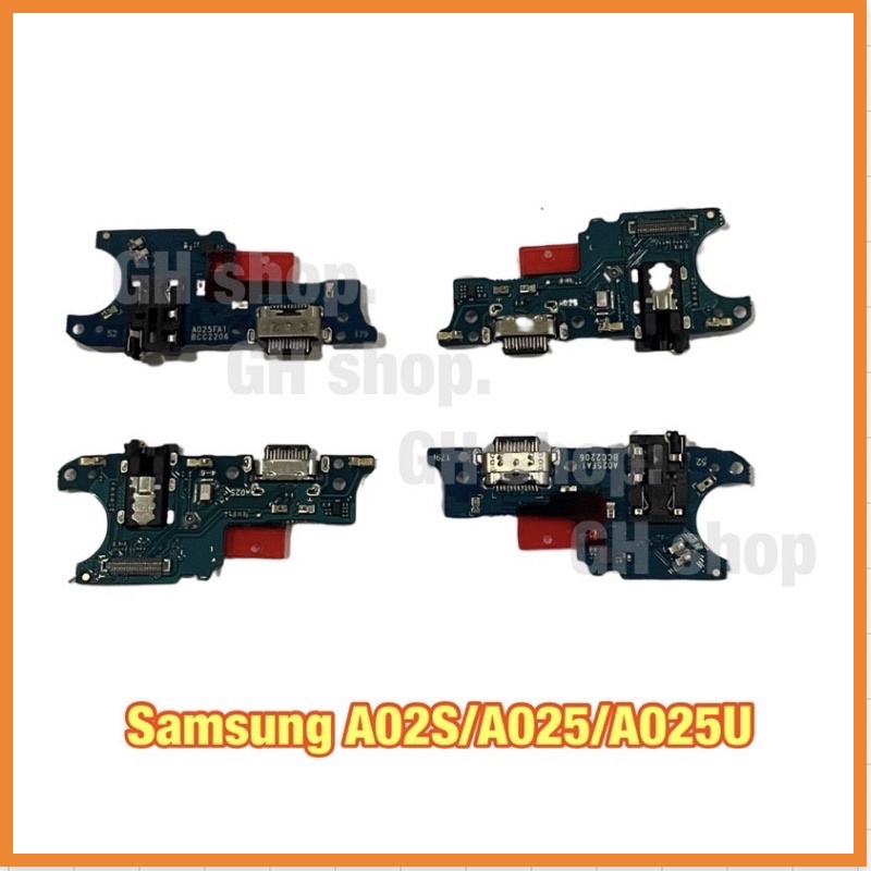 แพรชุดชาร์จ Samsung A02s/A025/A025U แผงชาร์จ มีไมค์