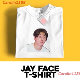 【ผ้าฝ้ายแท้】Carelin1188 New เสื้อยืดพิมพ์ลาย Jay Enhypen น่ารัก sale