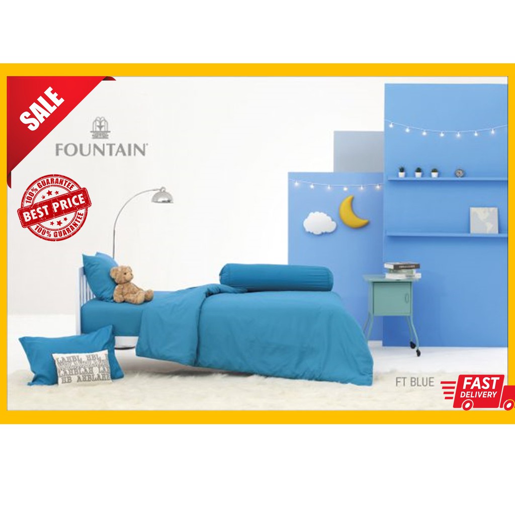 ชุดเครื่องนอน FOUNTAIN รุ่นสีพื้น