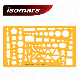 ISOMARS แผ่นเพลท COMBINATION ISM-1896M