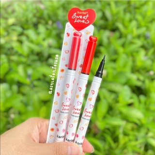 อายไลน์เนอร์ Sweet Love Kiss Beauty​ (หัวใจ)​ อายไลเนอร์​เมจิก สีดํา เนื้อนุ่ม เขียนง่าย กันเหงื่อกันน้ำ ไม่แพนด้า ติดทน