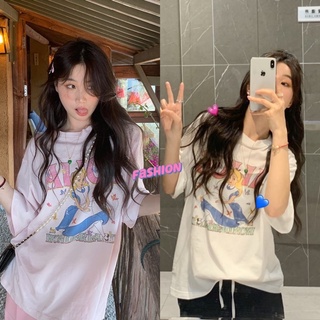 Fashion เสื้อยืด💕 AIICE💕 น่ารักเกินต้านน สไตส์เกาหลี เสื้อยืดงานดี สีสวย  เนื้อผ้าดี ลายสกีน  228