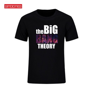 [S-5XL]Nbf3f23r97r เสื้อยืด คอกลม ผ้าฝ้าย พิมพ์ลาย The Big Bang Theory สไตล์คลาสสิก สําหรับผู้ชาย ER66WR7063 SD23WQ7251