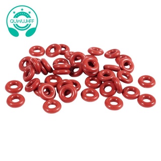 50 Pcs Silicone O Ring Seal Sealing Gasket 3mm x 8mm x 2.5mm