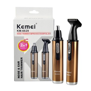 Kemei KM-6629 เครื่องโกนหนวดไฟฟ้า 2 in 1