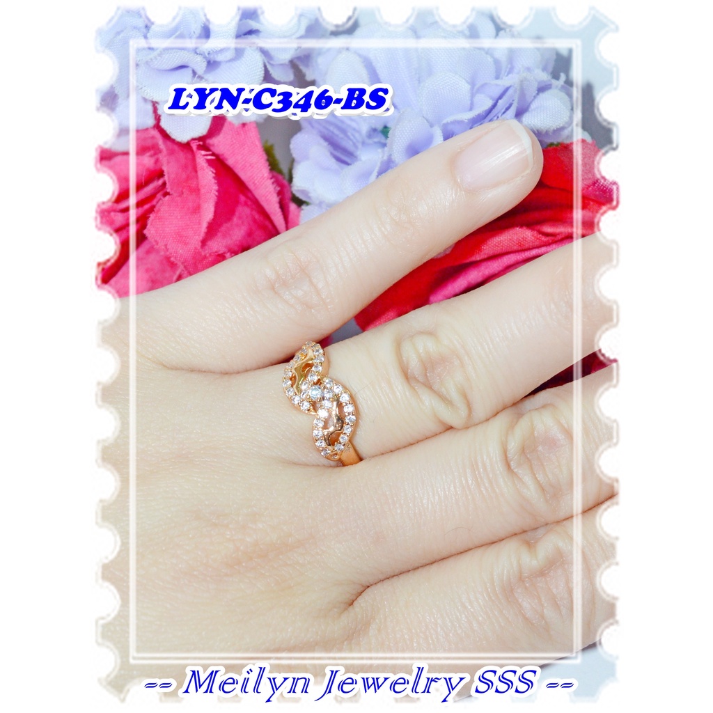 LYN Original Meilyn Brand 18K Gold Plated Ring
