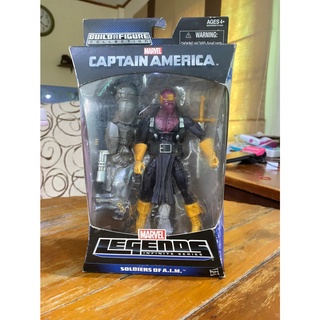 Captain America Marvel Legends Soldiers of A.I.M. Action Figure Baron Von Zemo, 6 Inches