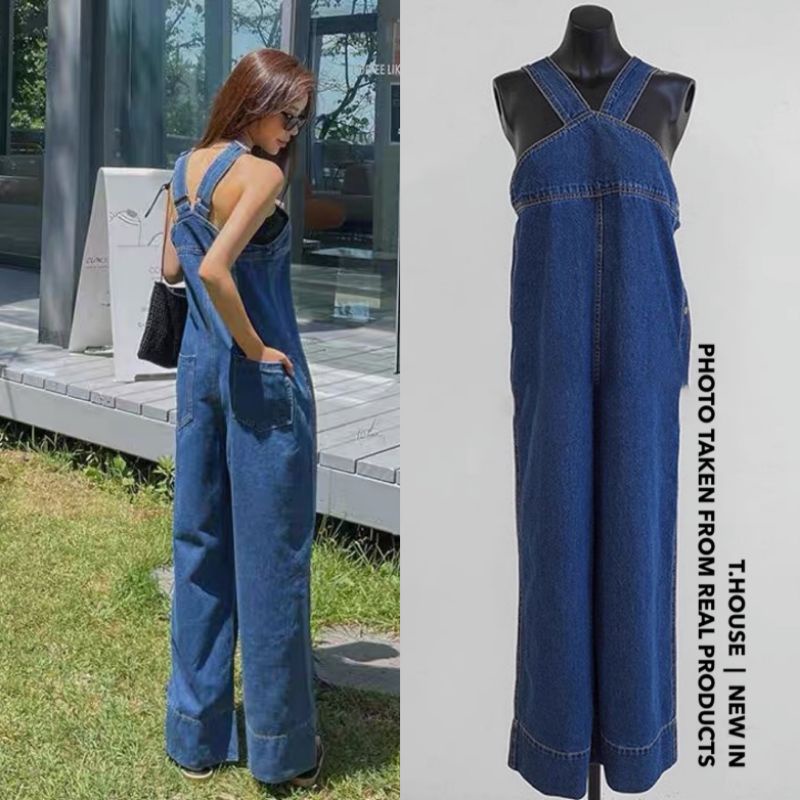 TH#เอี๊ยมยีนส์สไตล์เกาหลี#เอี๊ยม#Thouse