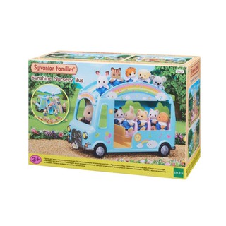 Sylvanian Families Sylvanian Sunshine Nursery Bus / ซิลวาเนียน แฟมิลี่ รถบัสเนอร์สเซอรี่ซันชายน์