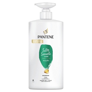 Pantene แพนทีน โปร-วี แชมพู สูตรซิลกี้ สมูท แคร์ 630 มล. Silky Smooth Care Pro-V Shampoo 630ml (green)