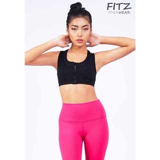 สปอร์ตบรา บราโยคะ บราออกกำลังกาย Fitz - Viviana Sports Bra - Black *พร้อมส่ง*