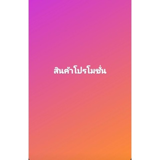 สินค้าโปรโมชั่น (02) สอบถามสินค้าได้