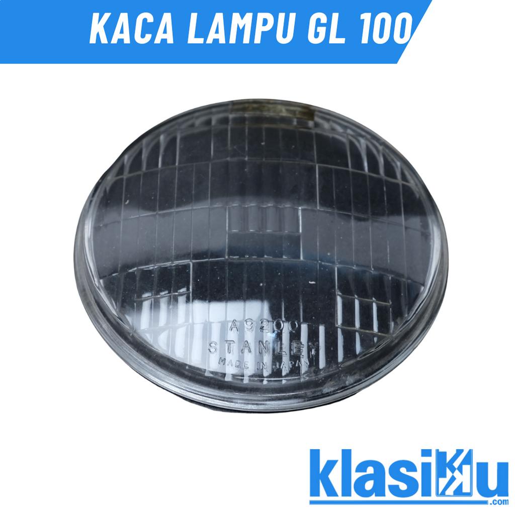 Honda GL 100 GL100 กระจกไฟหน้า Honda GL100 GL 100 ไฟหน้ากระจก Original Nos Japan