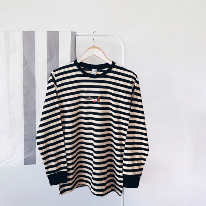 เสื้อลายทางแขนยาว ░ Striped collection . Long sleeve t-shirt ราคา ถูกที่สุด ดีลบีเคเค แกลเลอรีภาพที่ 7