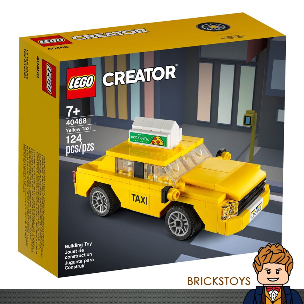 LEGO 40468 Yellow Taxi แท้ 100% เลโก้เซ็ต Creator ✤ สินค้าใหม่ ✤