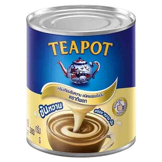 TEAPOT ทีพอท ครีมเทียมข้นหวานชนิดพร่องไขมัน 380 ก.