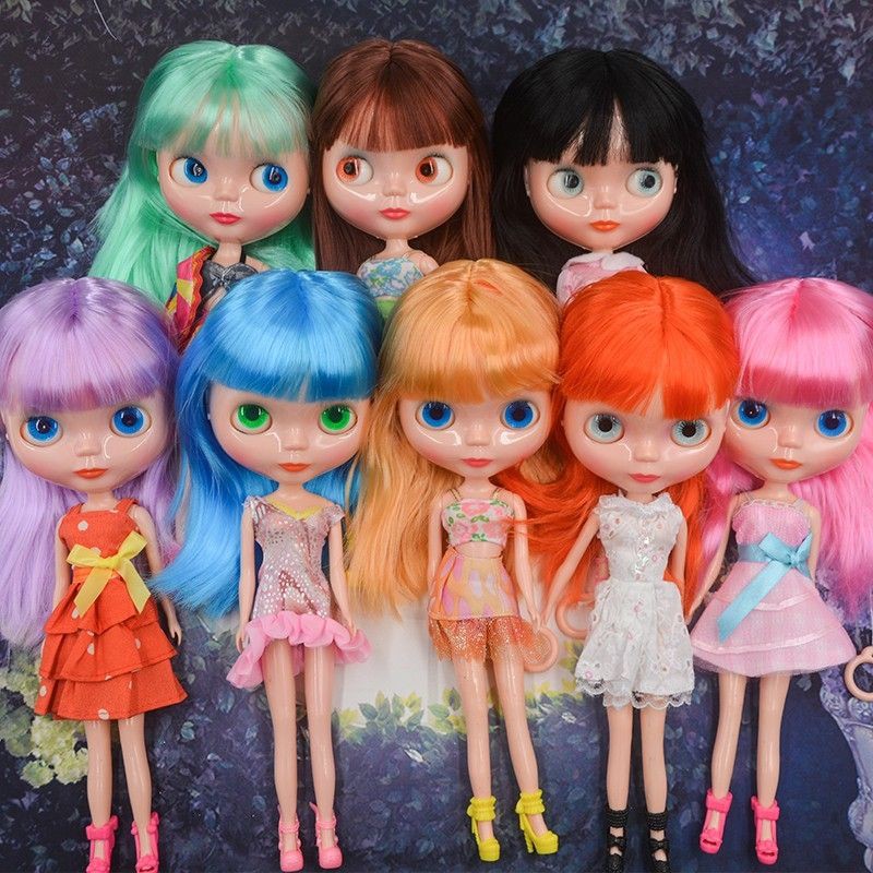 ตุ๊กตาBLYTHE ตาเปลี่ยนสีได้4สี