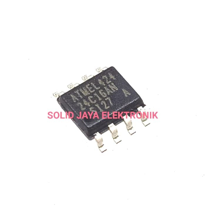 IC MEMORY 24C16 SMD IC 24C16 MEMORY SMD EPROM IC STICK MEMORY TV 24C16 24 C 16 SMD