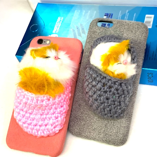 เคสหลังแมวihone6/iphone7งานดีน่ารัก😻