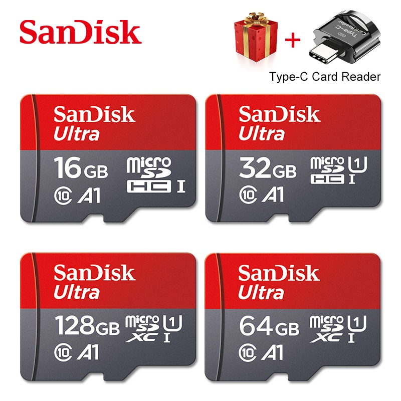 New  Ultra Micro SD 128GB 32GB 64GB 16GB Micro SD Card SD/TF Flash Card Memory Card