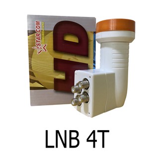 หัว LNB STAR SAT SR-3604 Universal 4 หัวต่อสัญญาณจานดาวเทียม จานดาวเทียม ขั้วต่อจานดาวเทียม กล่องดิจิตอล กล่องรับสัญญาณ